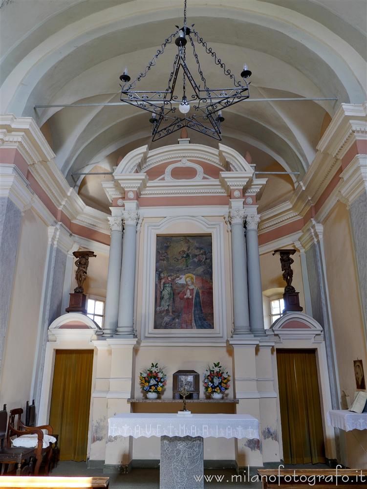 Sandigliano (Biella, Italy) - Presbytery of the Sanctuary of the Virgin of the Boscazzo